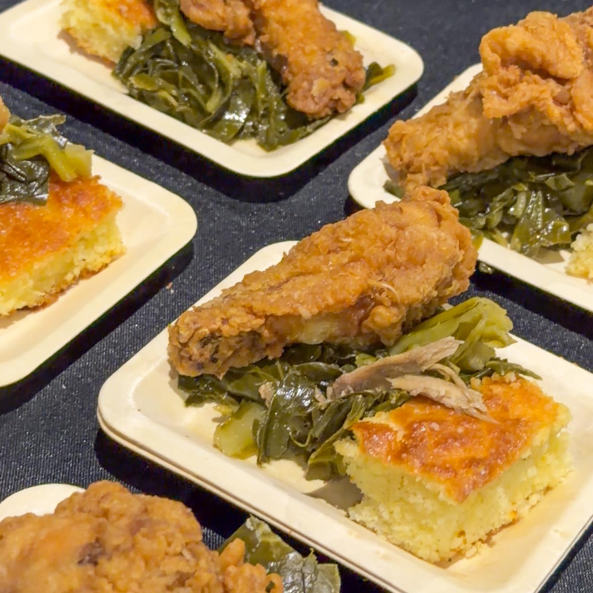 1 Entrée, 3 Sides, 1 Dessert
